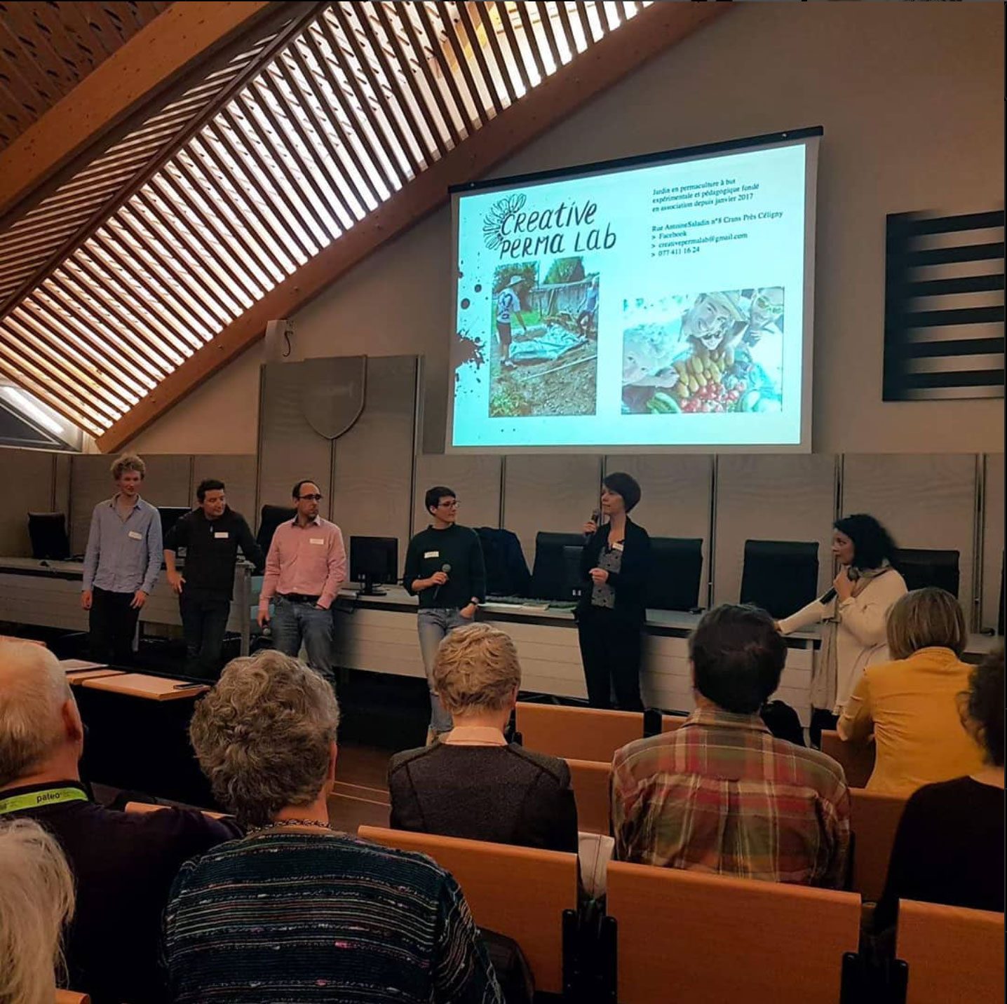 Projections et participation dans différents festivals ou événements en lien avec la durabilité en Suisse romande