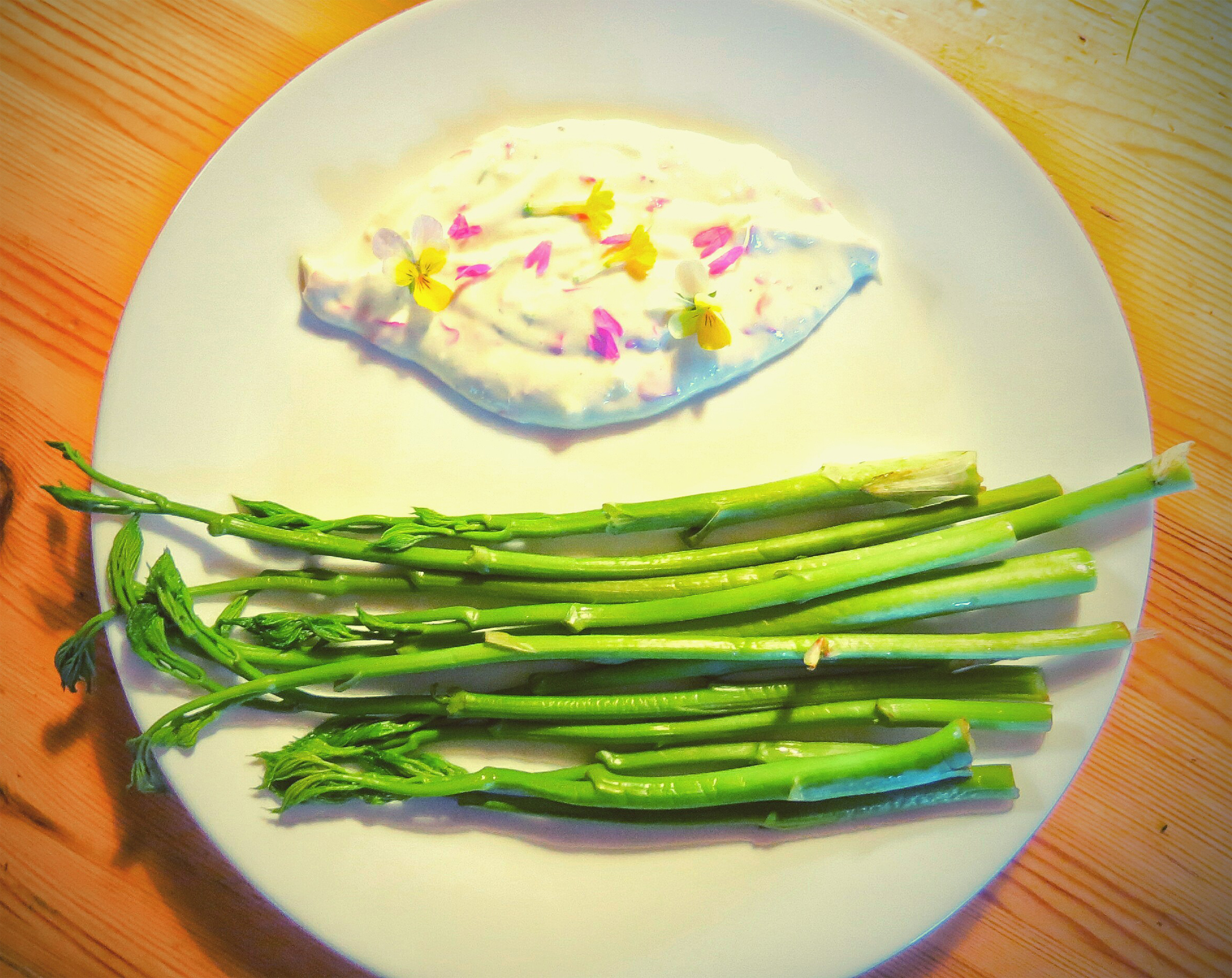 Service de cuisine à domicile à base de plantes sauvages