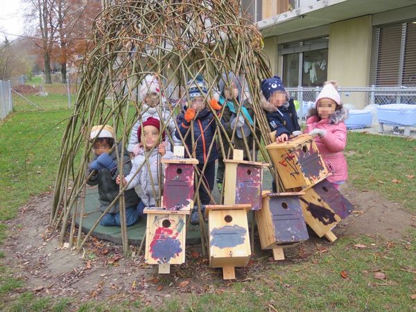 Ateliers au bénéfice des oiseaux avec les enfants